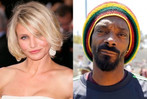 Cameron Diaz and Snoop Dogg in 2012