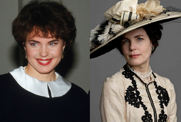Elizabeth McGovern as Cora Crawley, Countess of Grantham, of Downton Abbey