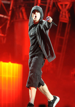 Eminem Performs at Coachella, 2012