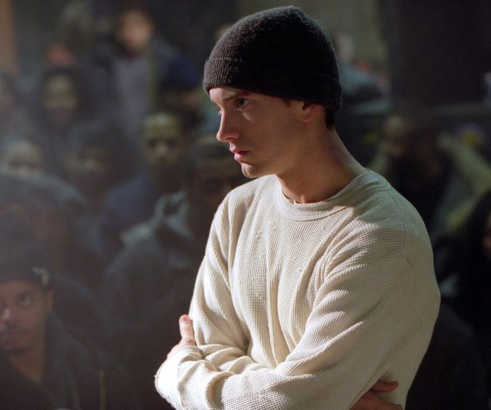 Eminem in His Feature Film Debut, 8 Mile, 2002