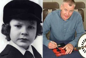 Harvey Spencer Stephens as Damien in 1976’s The Omen and Harvey Spencer Stephens Now
