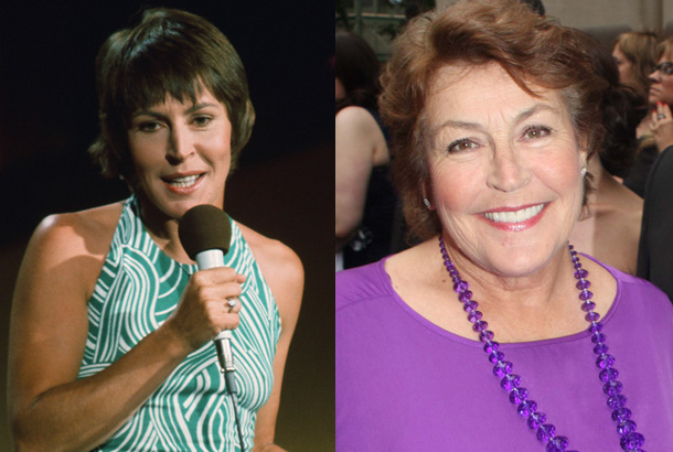 Helen Reddy Performing on The Midnight Special in the 1970s and Helen Reddy in 2011