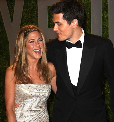 John Mayer and Jennifer Aniston, 2008