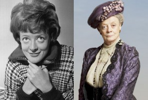 Maggie Smith as Violet Crawley, Dowager Countess of Grantham, of Downton Abbey