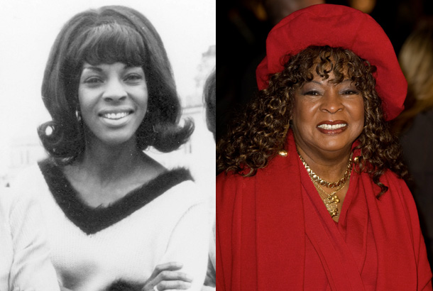 Martha Reeves Performing with the Vandellas in the 1960s and Martha Reeves in 2011