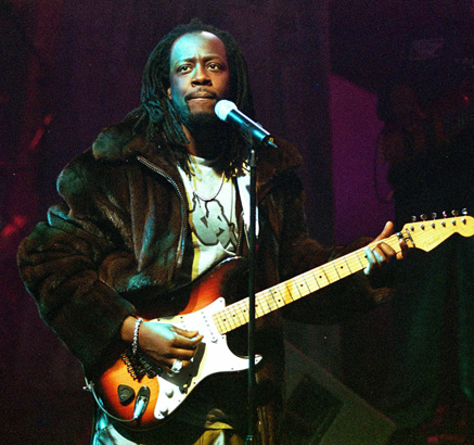 Wyclef Jean Performing in 2000