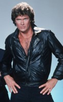 David Hasselhoff as Michael Knight in Knight Rider
