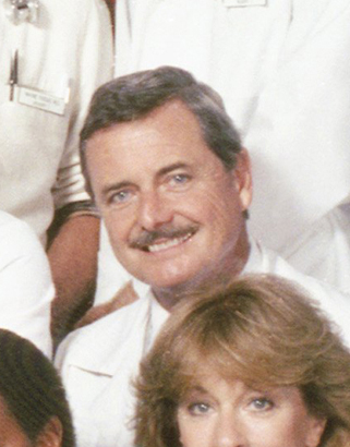 William Daniels as the voice of Knight Industries Two Thousand (KITT) in Knight Rider