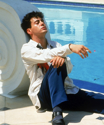 Robert Downey Jr. as Julian in Less Than Zero (1987)