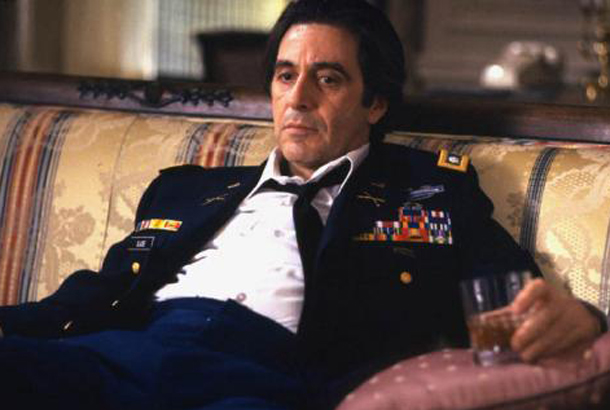 Al Pacino as Lieutenant Colonel Frank Slade in Scent of a Woman (1992)