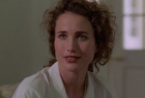 Andie MacDowell as Ann Bishop Mullany in Sex, Lies, And Videotape (1989)