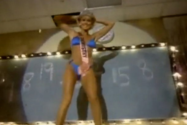 Lillian Muller in Van Halen's "Hot for Teacher" video (1984)