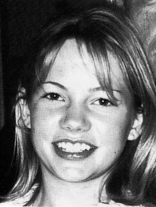 Michelle Williams in a Young High School Yearbook Photo