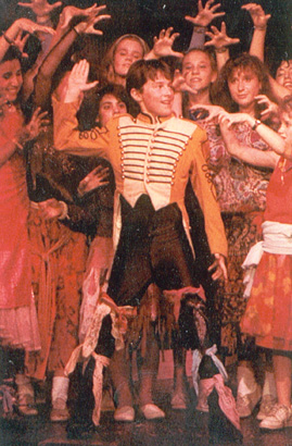 Zach Braff Performing At Stagedoor Manor in 1997